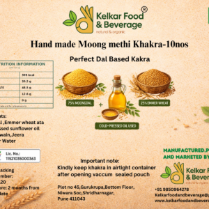 Moong Dal Methi Khakra - (10nos)